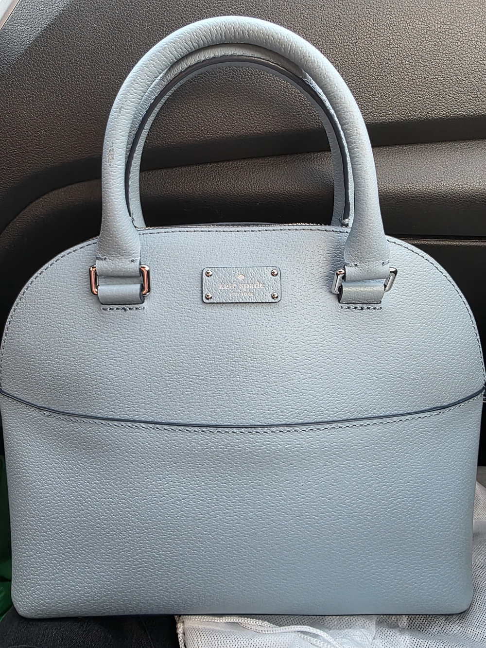 kate spade New York Light Blue Dome Satchel